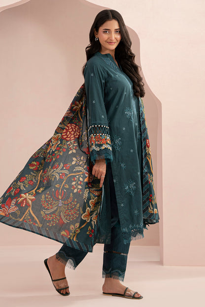 Embroidered Shirt Shalwar Dupatta - 0364