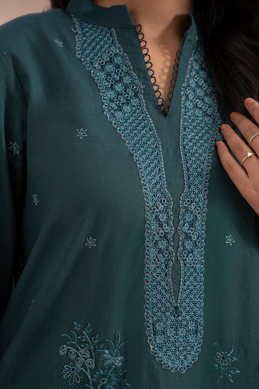 Embroidered Shirt Shalwar Dupatta - 0364