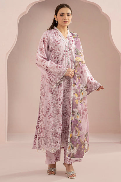 Embroidered Shirt Shalwar Dupatta - 0365