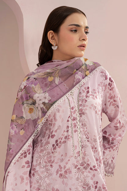 Embroidered Shirt Shalwar Dupatta - 0365