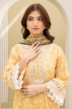 Embroidered Shirt Shalwar Dupatta - 0398