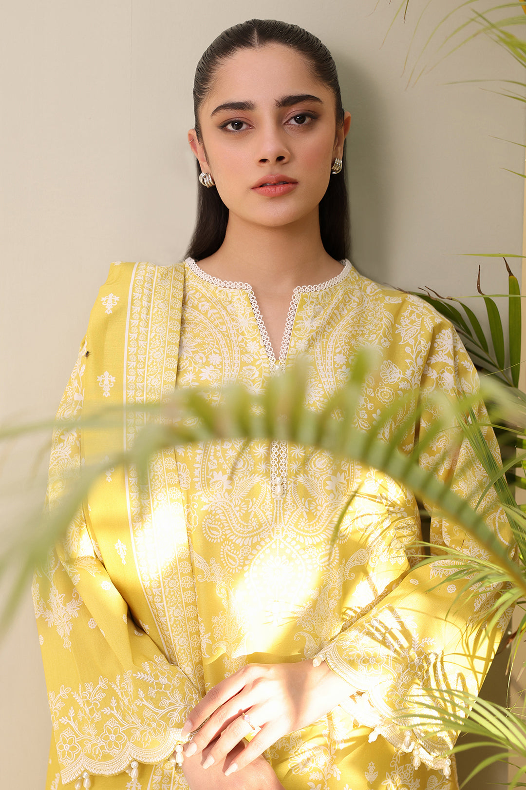 Embroidered Shirt Shalwar Dupatta - 0400