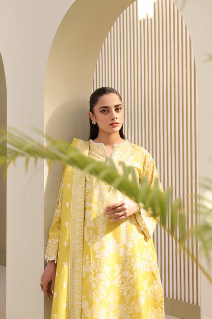 Embroidered Shirt Shalwar Dupatta - 0400