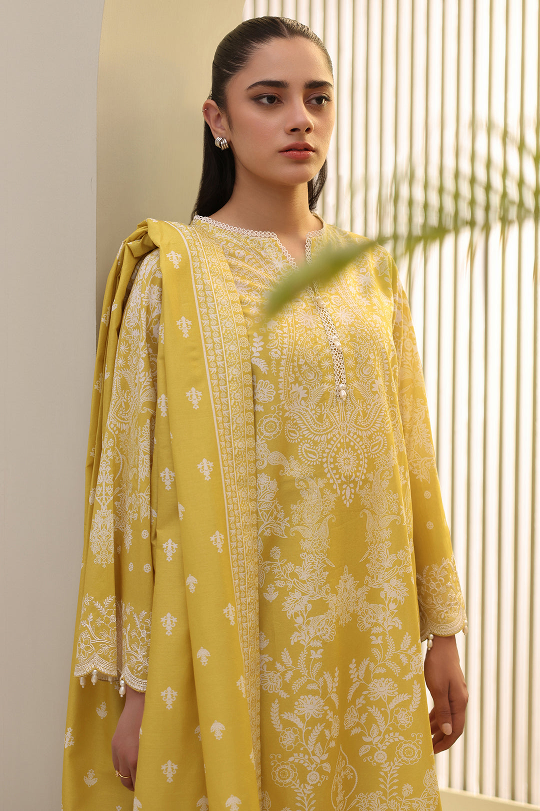 Embroidered Shirt Shalwar Dupatta - 0400