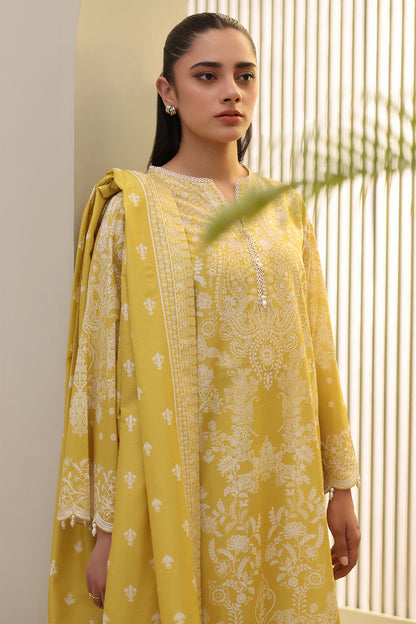 Embroidered Shirt Shalwar Dupatta - 0400