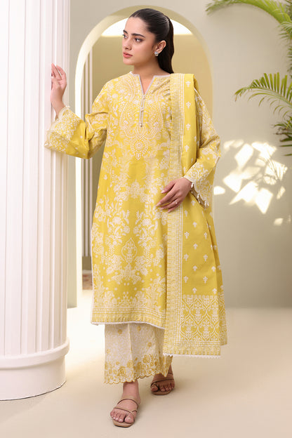 Embroidered Shirt Shalwar Dupatta - 0400