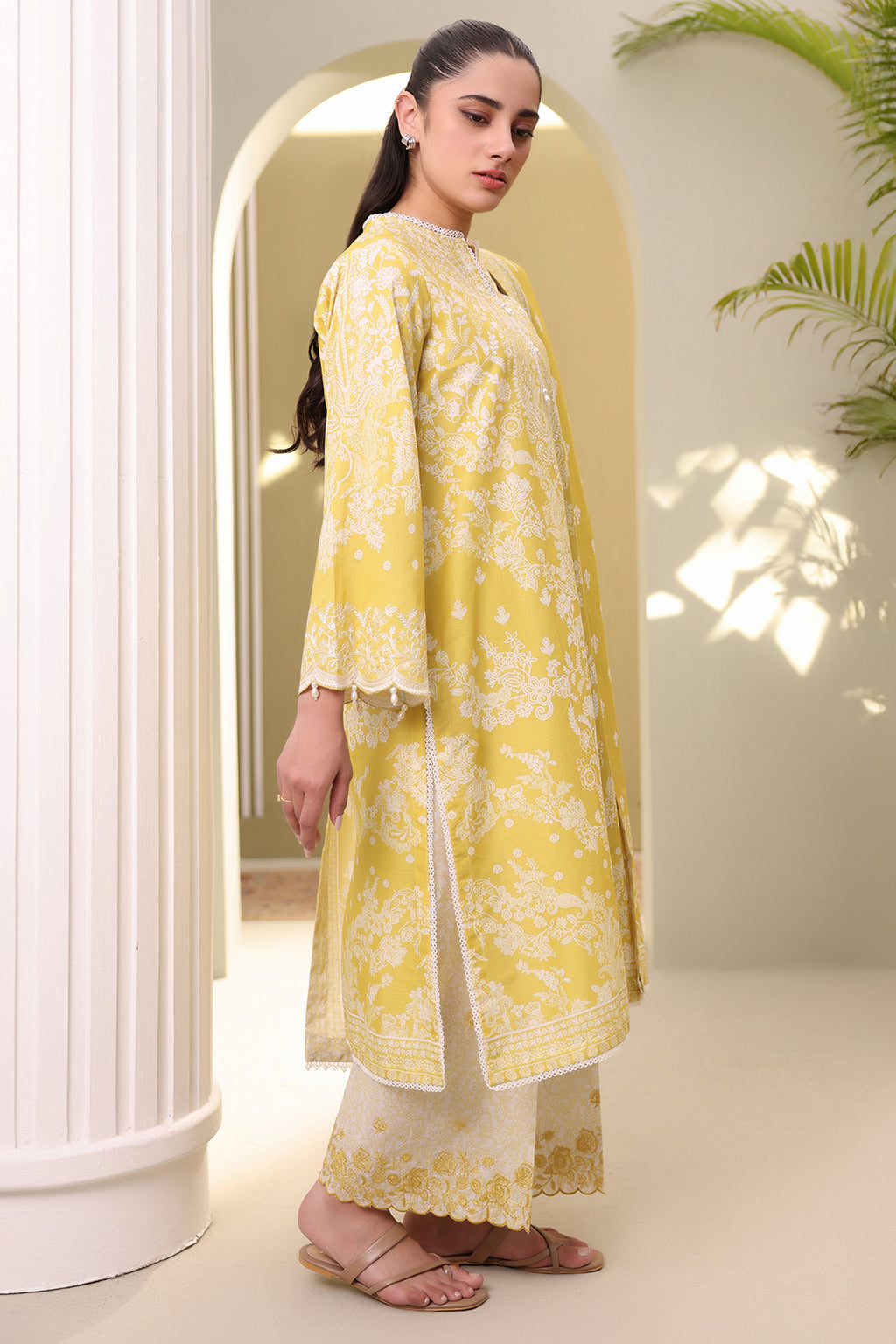 Embroidered Shirt Shalwar Dupatta - 0400