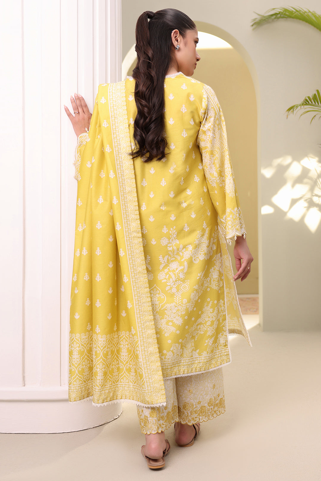 Embroidered Shirt Shalwar Dupatta - 0400