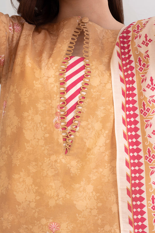 Embroidered Shirt Shalwar Dupatta - 0401