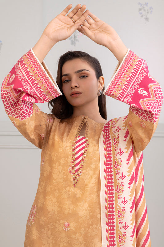 Embroidered Shirt Shalwar Dupatta - 0401