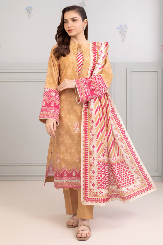 Embroidered Shirt Shalwar Dupatta - 0401