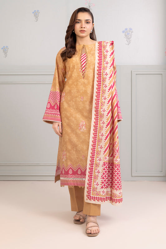 Embroidered Shirt Shalwar Dupatta - 0401