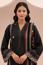 Embroidered Shirt Shalwar Dupatta - 0402