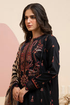 Embroidered Shirt Shalwar Dupatta - 0403