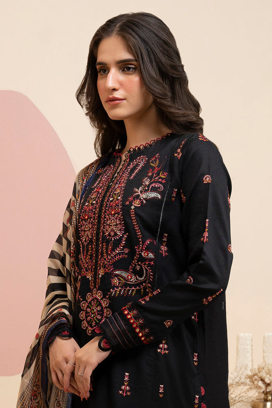 Embroidered Shirt Shalwar Dupatta - 0403
