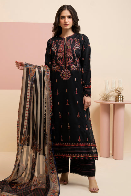 Embroidered Shirt Shalwar Dupatta - 0403