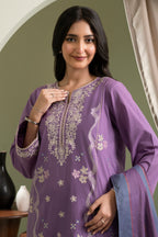 Embroidered Shirt Shalwar Dupatta - 0404