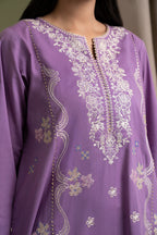 Embroidered Shirt Shalwar Dupatta - 0404