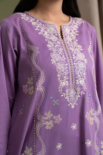 Embroidered Shirt Shalwar Dupatta - 0404