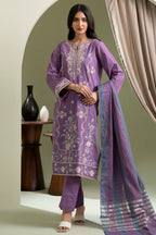 Embroidered Shirt Shalwar Dupatta - 0404