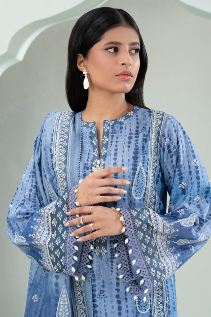 Embroidered Shirt Shalwar Dupatta - 0456
