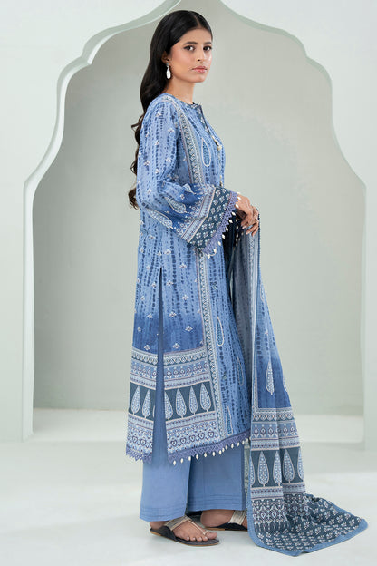 Embroidered Shirt Shalwar Dupatta - 0456