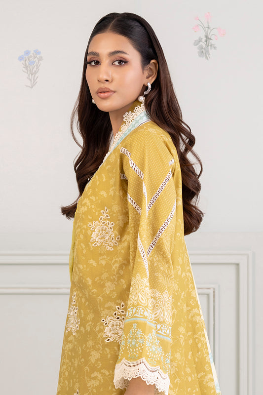 Embroidered Shirt Shalwar Dupatta - 0457