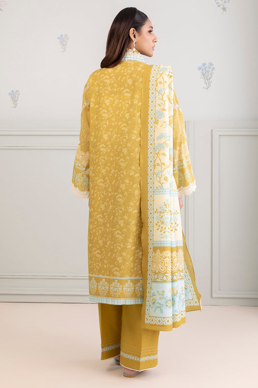 Embroidered Shirt Shalwar Dupatta - 0457