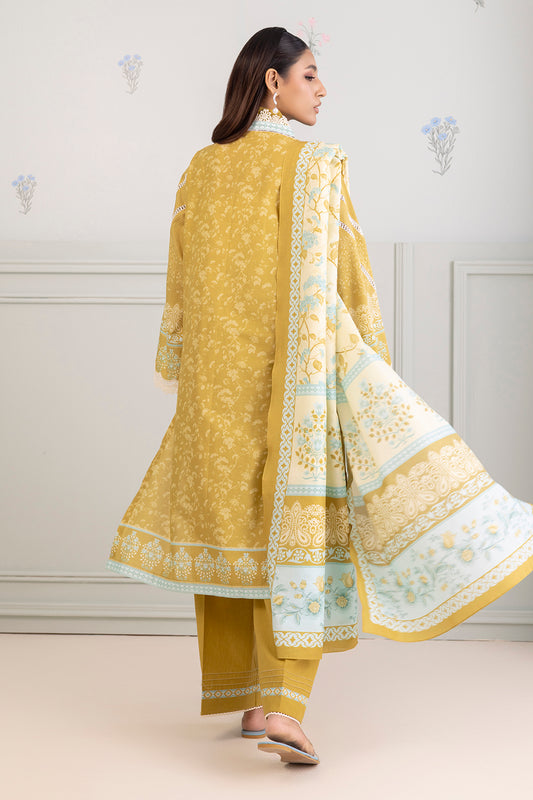 Embroidered Shirt Shalwar Dupatta - 0457