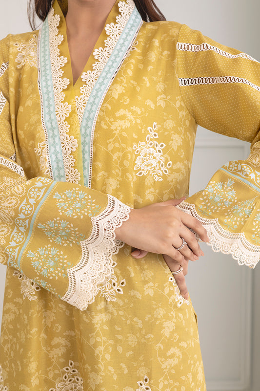 Embroidered Shirt Shalwar Dupatta - 0457