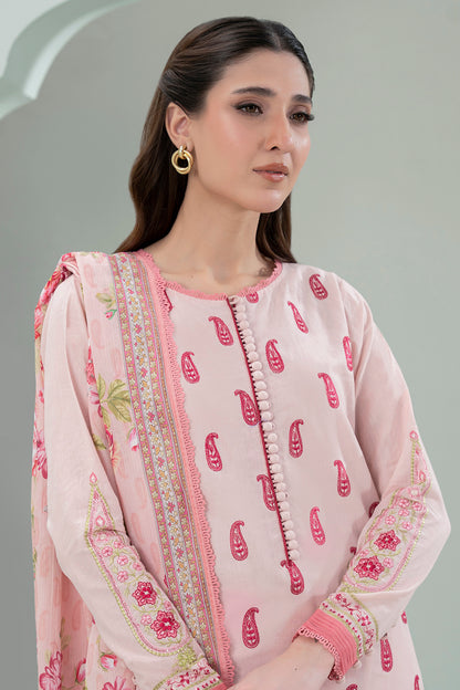 Embroidered Shirt Shalwar Dupatta - 0462