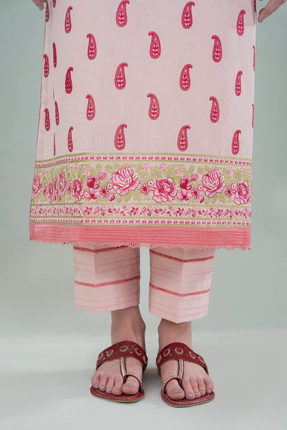 Embroidered Shirt Shalwar Dupatta - 0462
