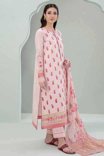 Embroidered Shirt Shalwar Dupatta - 0462