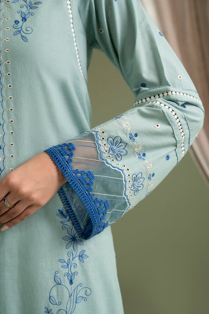 Embroidered Shirt Shalwar Dupatta - 0463