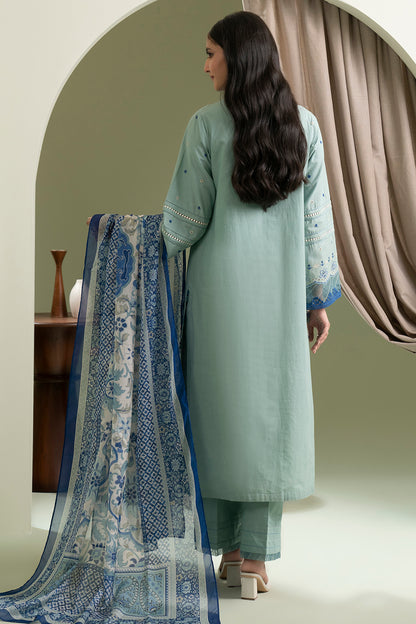 Embroidered Shirt Shalwar Dupatta - 0463