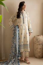 Embroidered Shirt Shalwar Dupatta - 0465