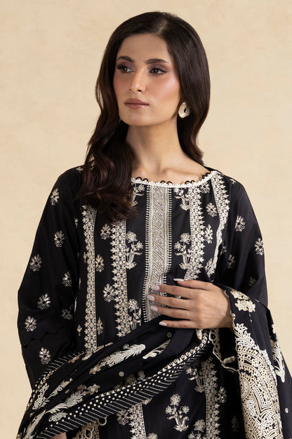 Embroidered Shirt Shalwar Dupatta - 0466