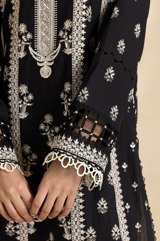 Embroidered Shirt Shalwar Dupatta - 0466