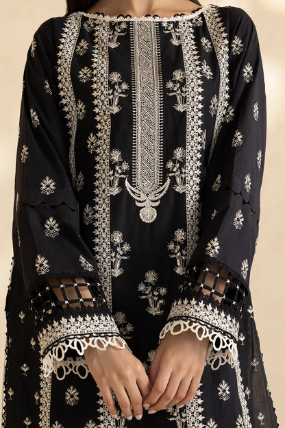 Embroidered Shirt Shalwar Dupatta - 0466