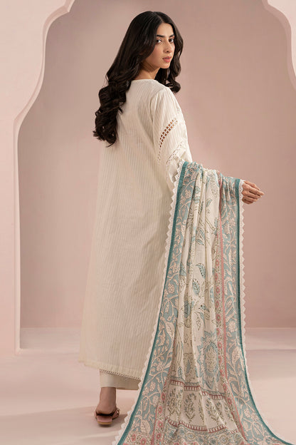 Embroidered Shirt Shalwar Dupatta - 0467