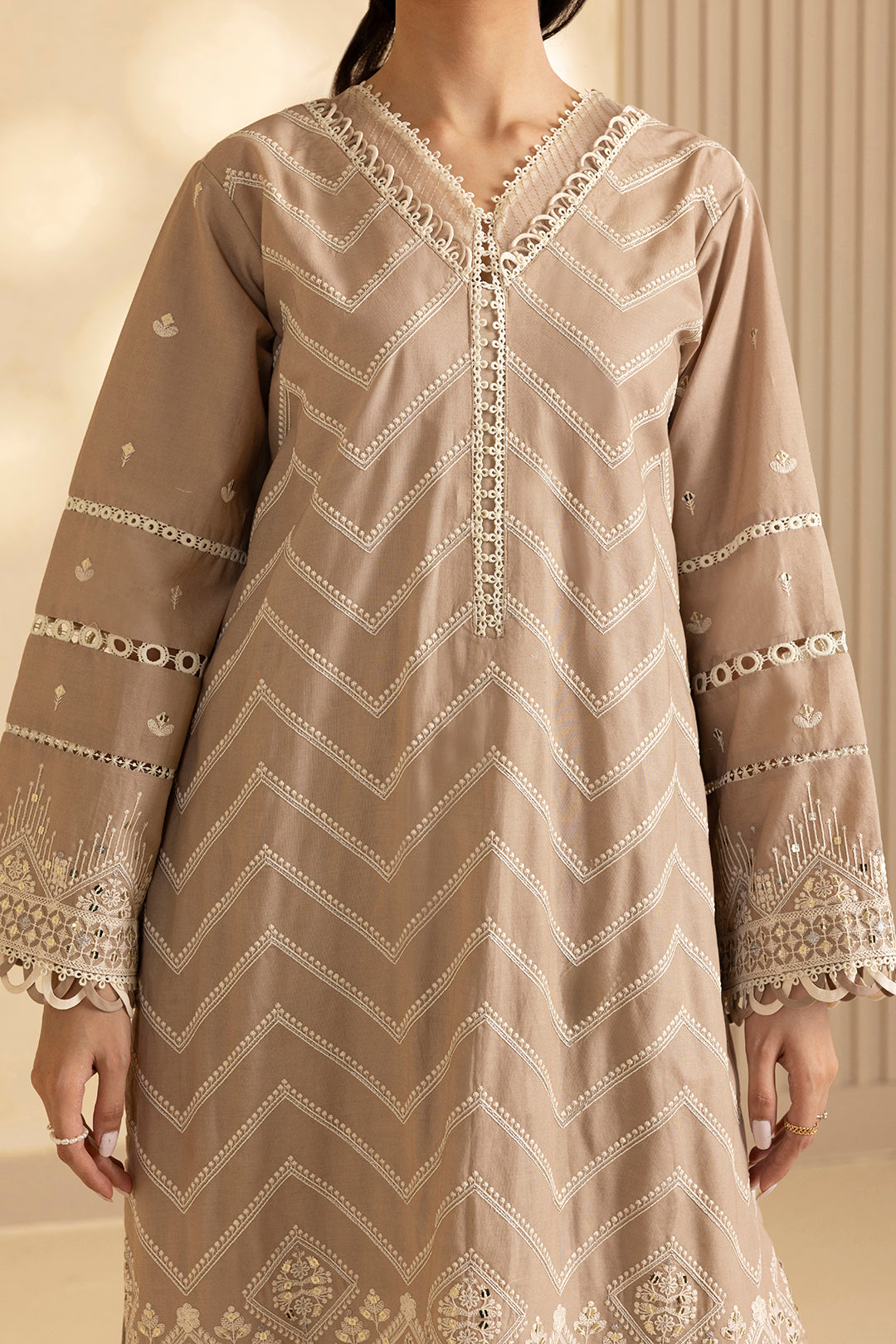 Embroidered Shirt Shalwar Dupatta - 4008