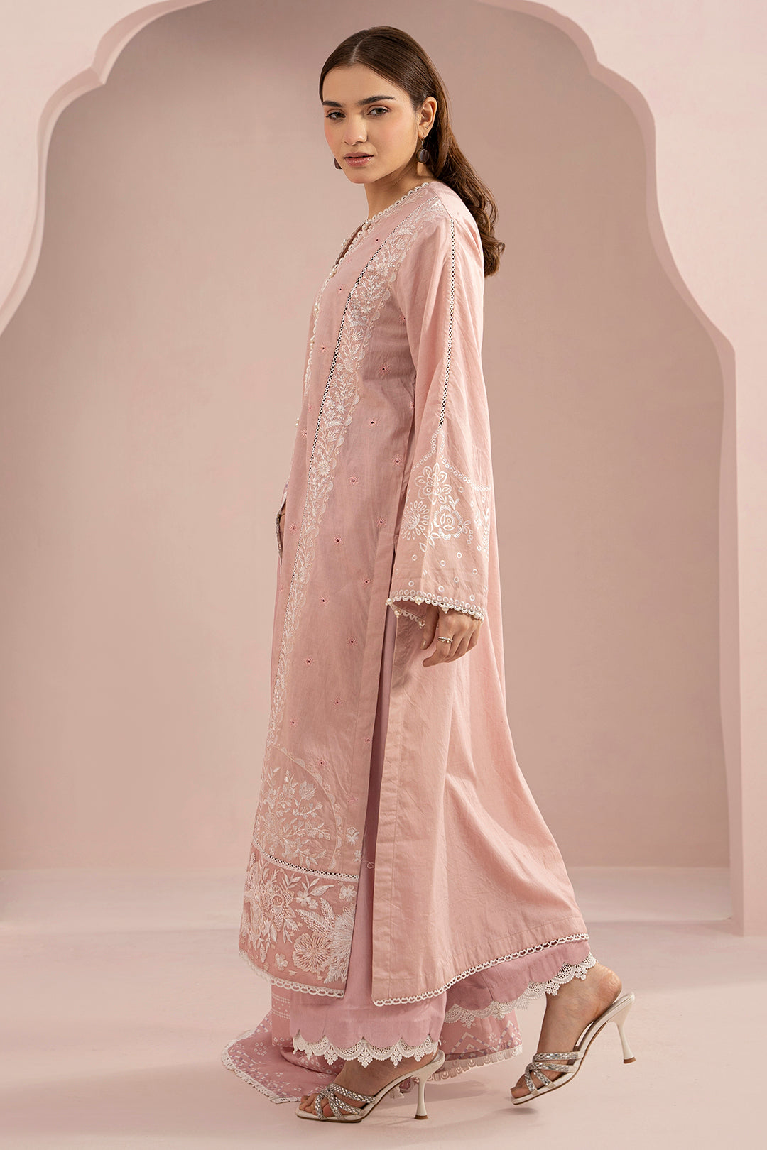 Embroidered Shirt Shalwar Dupatta - 0469