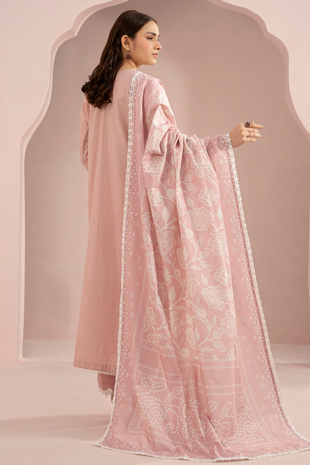 Embroidered Shirt Shalwar Dupatta - 0469