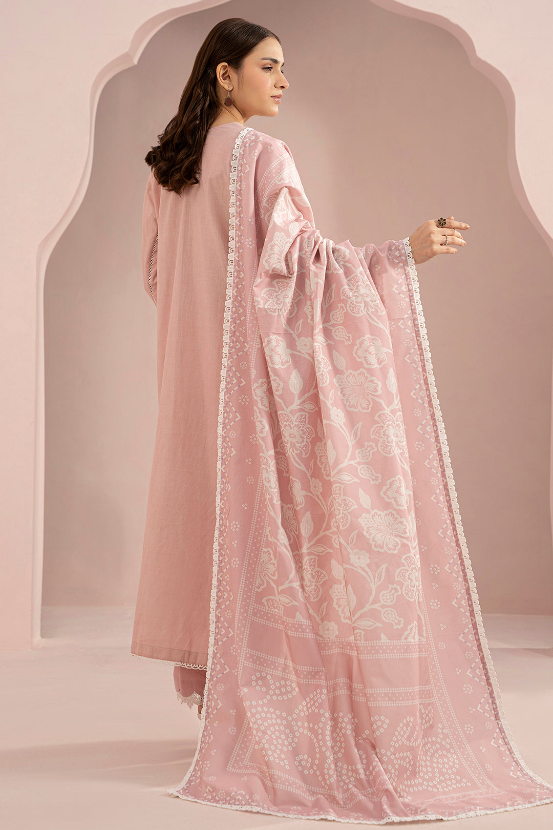 Embroidered Shirt Shalwar Dupatta - 0469