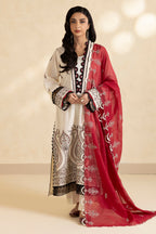 Embroidered Shirt Shalwar Dupatta - 0470
