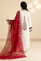 Embroidered Shirt Shalwar Dupatta - 0470