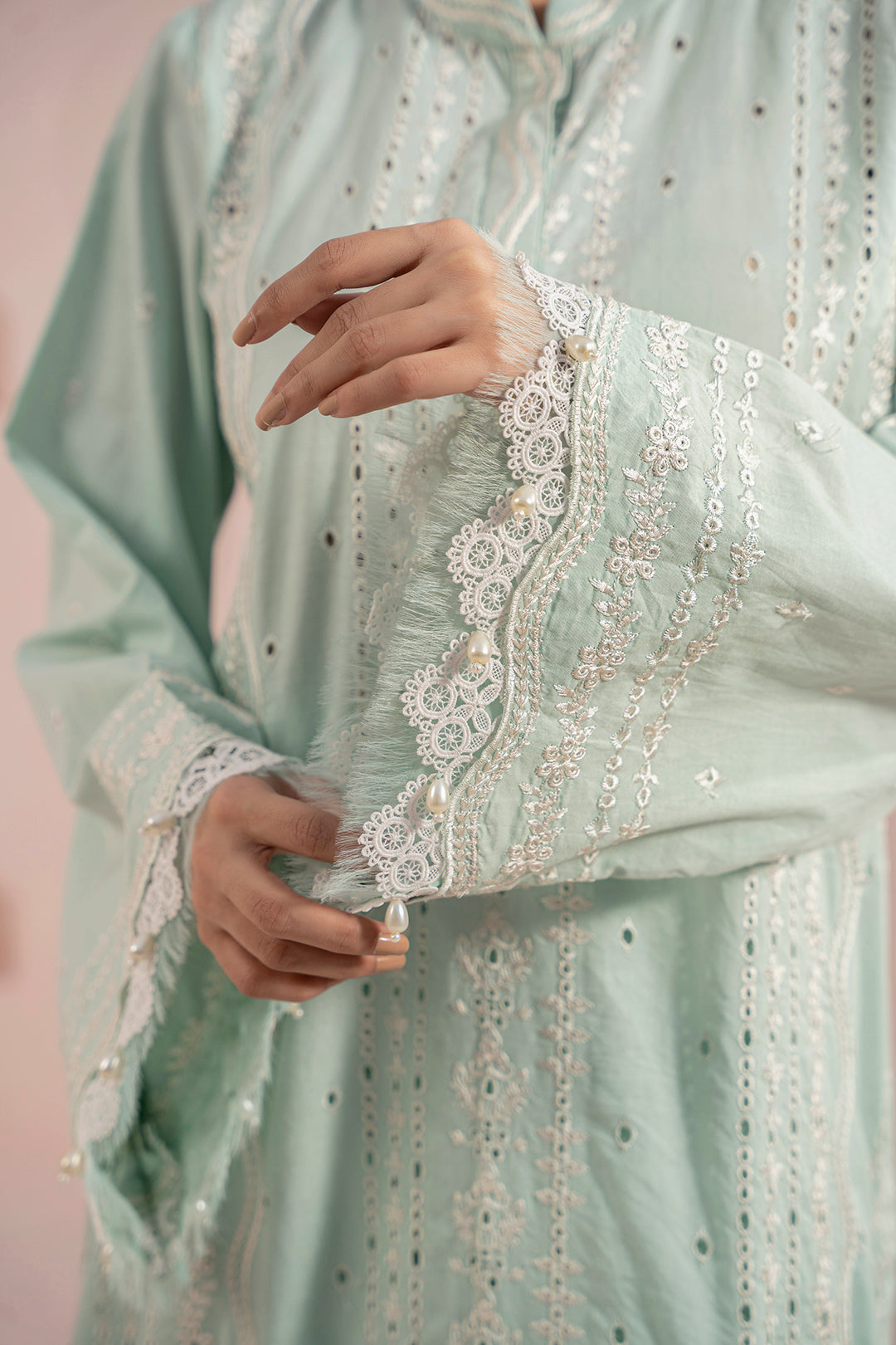 Embroidered Shirt Shalwar Dupatta - 0471