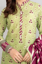 Embroidered Shirt Shalwar Dupatta - 0523