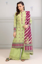 Embroidered Shirt Shalwar Dupatta - 0523