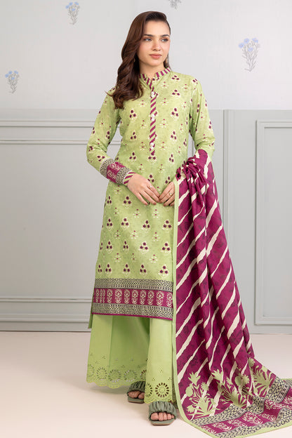 Embroidered Shirt Shalwar Dupatta - 0523
